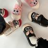 Fashion hole shoes cute bag head slippers women wear summer new platform sandals