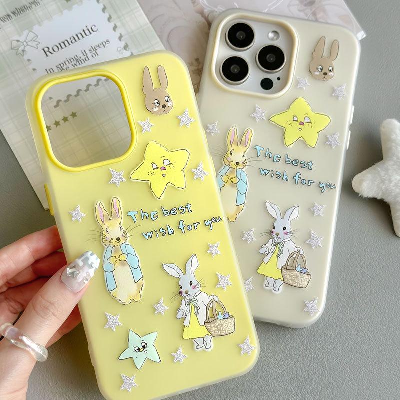 Zhitai 15 Pro Max Jelly Skin iPhone Case for iPhone 12-16, Apple 13/14/78, Cartoon Design