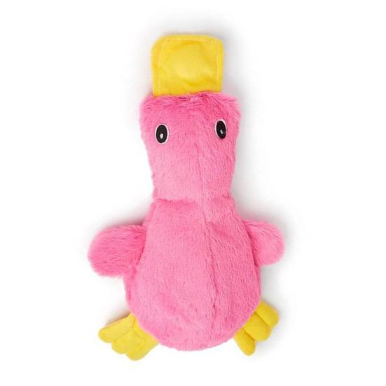 Dog Plush Duck Toy Squeaky Dog Chew Toy Soft Stuffed Duck Toy Relieves Boredom for Small to Large Dogs Puppy Teething