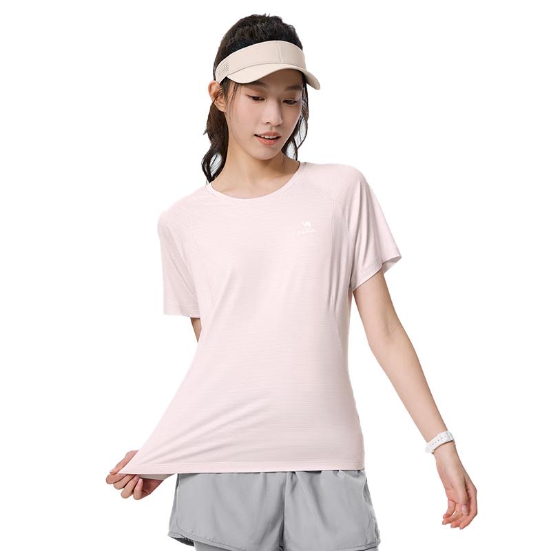 CAMEL Quick-Dry Short Sleeve Sports T-Shirt L