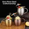 520ml Drinking Cup Retro Beer Mug Wine Cup Stainless Steel Cup  Bar