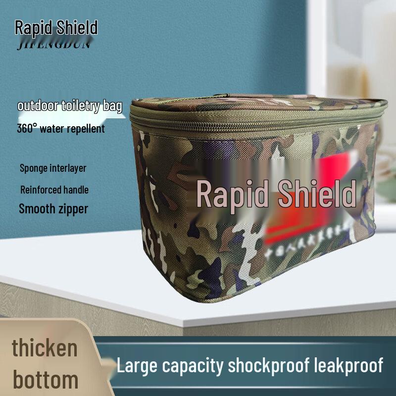 Tactical Camouflage Toiletry Organizer Bag