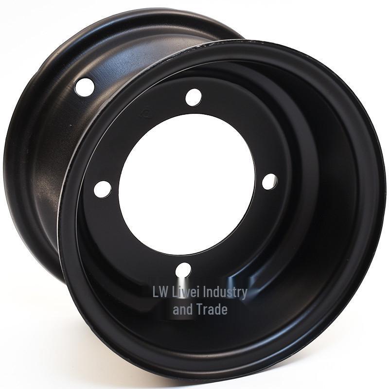 ATV Little Bull Beach Car Dinosaur Steel Wheel Rim 16x8-7 Inch Four-Hole Hub 7-inch Wheel Hub (Large Hole)