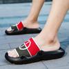 Men's Shoes Foreign Trade Summer Wear Comfortable Flat-bottomed Beach Platform Slippers Fashionable and Simple One-word Sandals