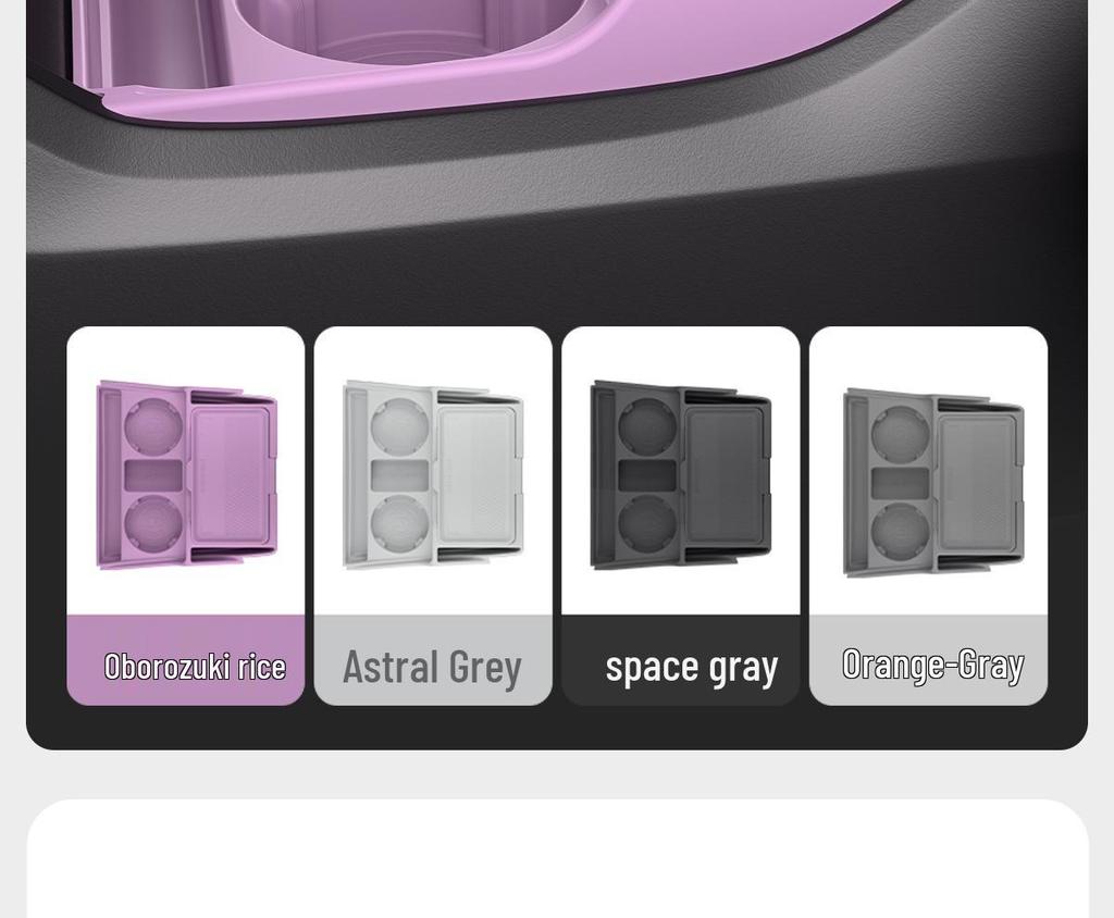 Silicone Non-slip Storage Box for XPeng P7 Console Organizer