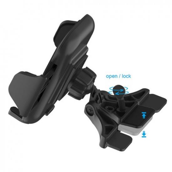 Car Phone Mount CD Slot Phone Holde For iPhone Xs XR XS X8 8Plus Galaxy S10