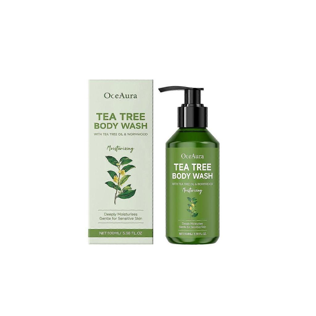 Tea Tree Cleansing Shower Gel Nourishing Moisturizing Long-lasting Fragrance Refreshing Non-greasy Fragrance Shower Gel