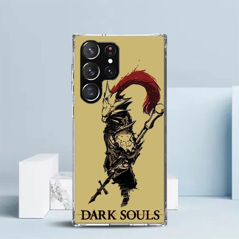 Dark Souls Game Soft Cover for Samsung Galaxy S25 Edge S26 S24 S23 Ultra Phone Case S22 S21 Plus S20 FE Print Pattern Shell Gala