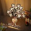 Personalized Photo Family Tree Acrylic Lights Custom 1-12 Child's Names Tree of Life Night Light Mom LED Lamp Mothers Day Room Decor Gift for Mom