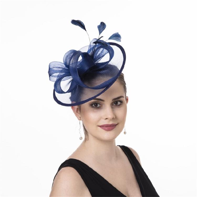 Anspruchsvoller Fascinator Feder Kopfschmuck für Erwachsene Weiches Kopfstück Großartig für Mottopartys Mode Styling Accessoires