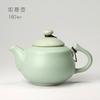 Celestial Green Ru Kiln Teapot High-grade Imitation Song Ru Porcelain Small Pot Retro Hand Grab Pot Ceramic Kung Fu Tea Set