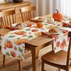 Fall Pumpkin Maple Leaf Table Runner Dresser Scarf Table Decor Farmhouse Kitchen Dining Table Runner Thanksgiving Decorations
