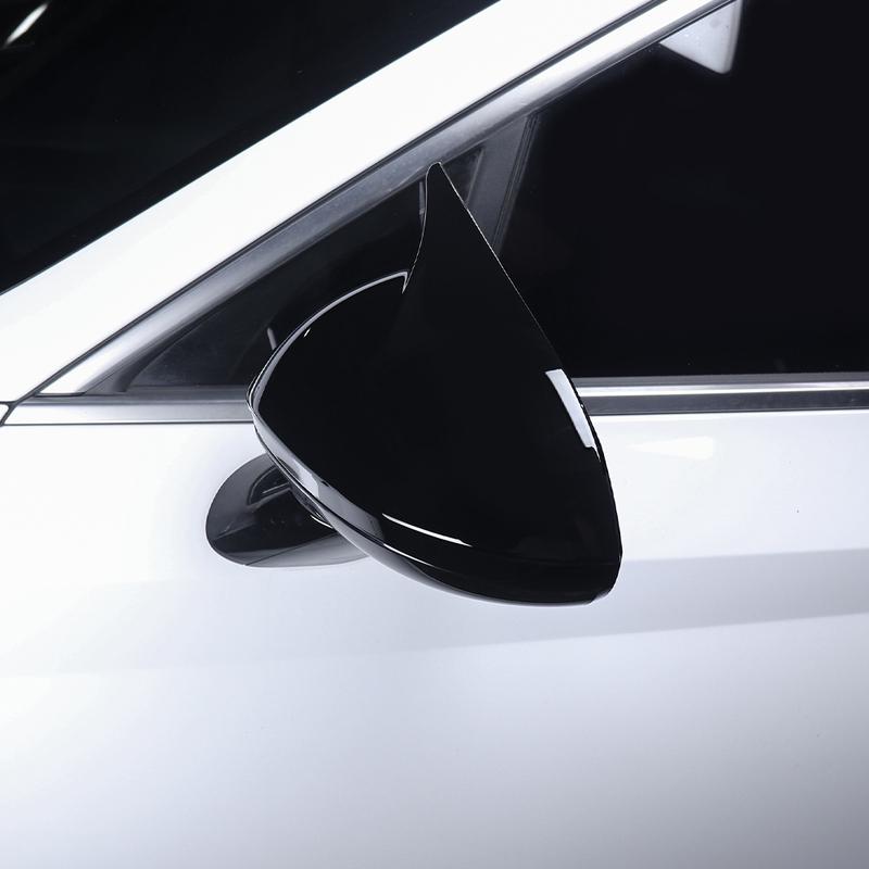 For Hyundai Sonata 2025 2026 Car Tuning Carbon Fiber Rearview Mirror Decoration Cover Trim Exterior Accessories