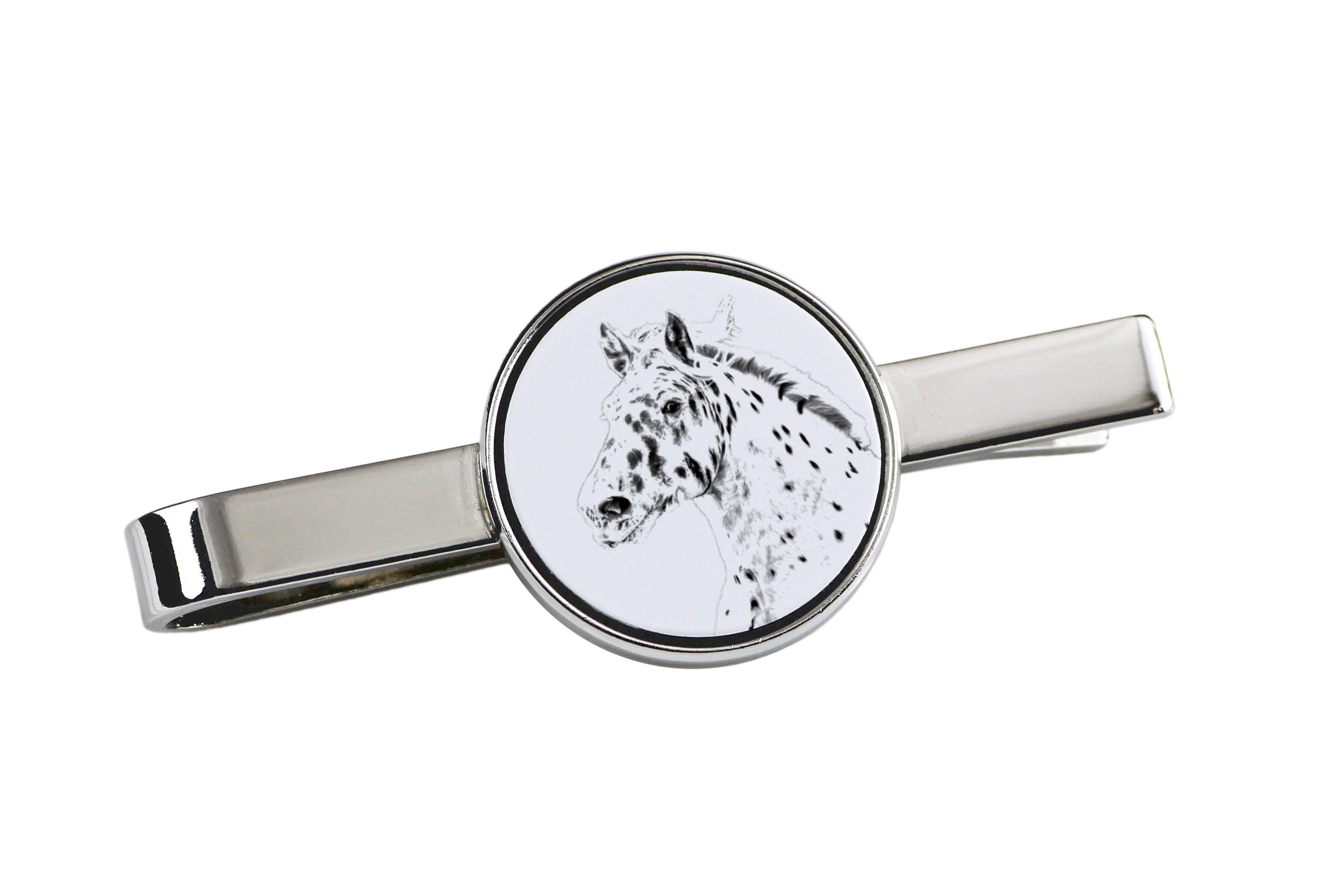 

Noriker - затиск для краватки з конем, іменний затиск для краватки, унікальний подарунок чоловікові від бренду Art-Dog