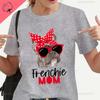 New Women Tshirts Casual Harajuku French Bulldog Print Cotton Tops Summer FeUnisex Tees Frenchie Mom T Shirt for Women Clothing