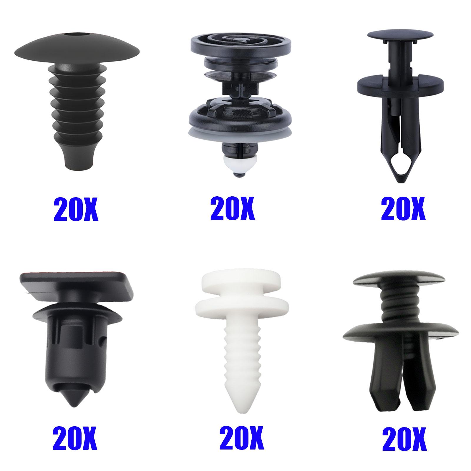 120Pc Interior Car Trim Panel Clips