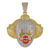 European and American Hip Hop Cosplay 3D Clown Pendant Halloween Gift Packaging Necklace