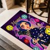 Fantasy World Personalized Text Area Rug Suitable for Decorate room Balcony Game Room Entryway Anti-slip Rug Office home decor Best for Christmas