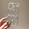 Fashion Applicable Apple 16 Mobile Phone Case Epoxy Pearl iPhone15Pro Color Star 14plus Case