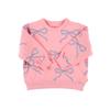 Tiny Cotton Aw24 062 P17  Bows Sweatshirt  Bow Ribbon Kids Sweatshirt