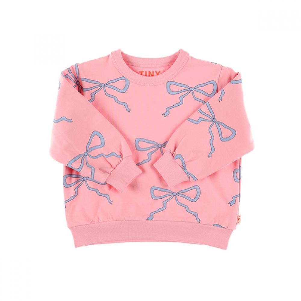

Tiny Cotton Aw24 062 P17 Свитшот с бантами Свитшот для детей с лентами-бантами AW24-062 P17 (8Y)