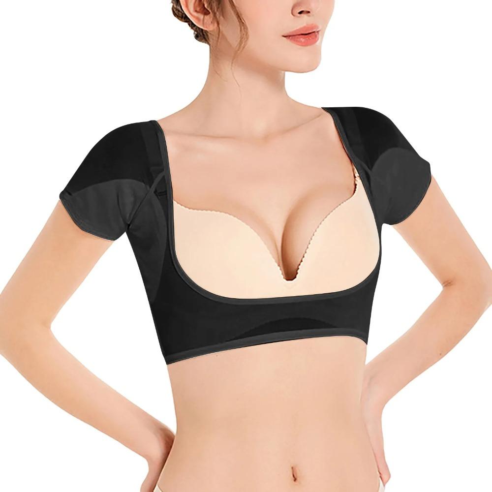 Breathable Mesh Sweat-absorbing Vest Mesh Mesh Quick Drying Short Sleeve Women