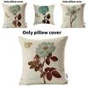 Floral Butterfly Pillowcase For Living Room Decor With Polyester Material For Home Use