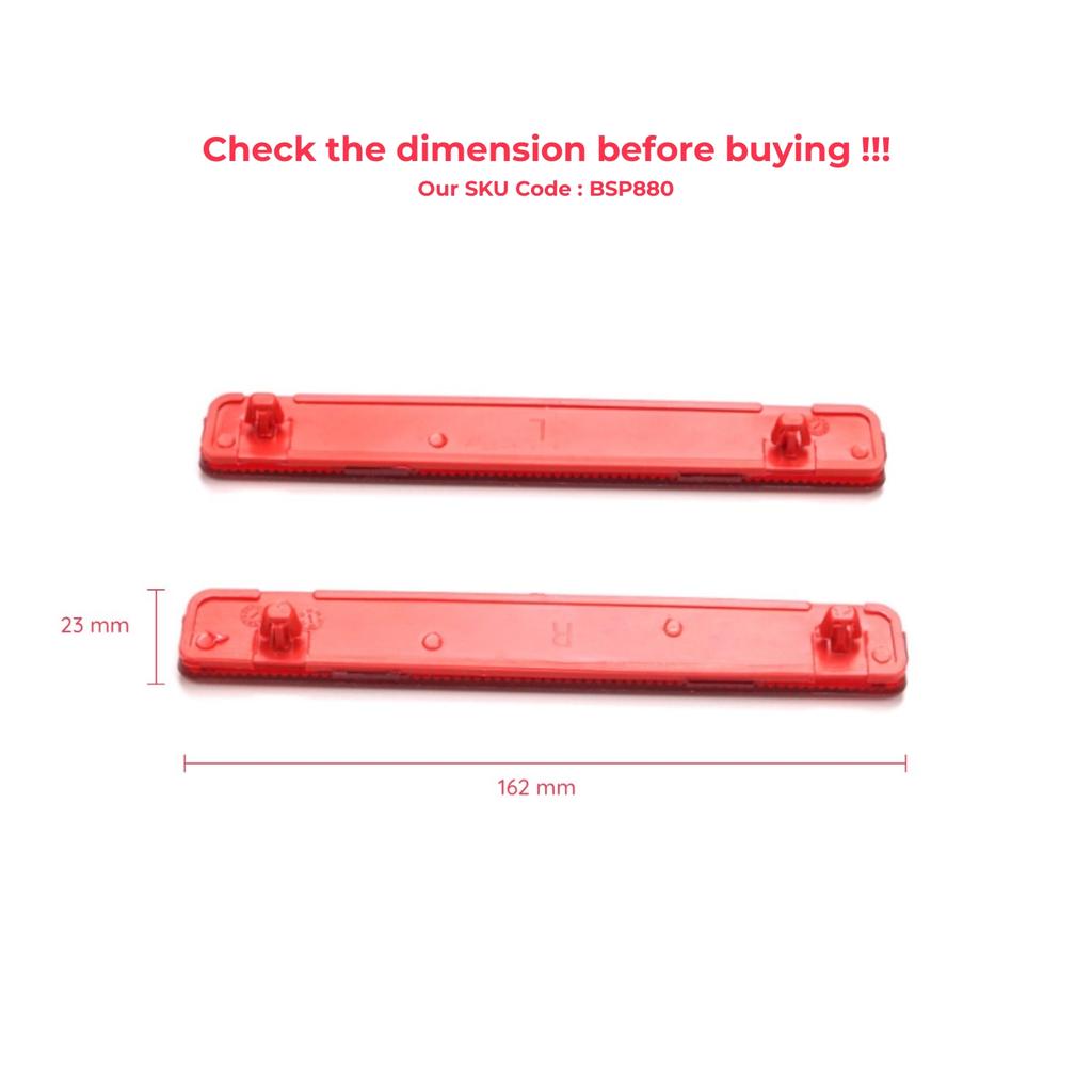 ESC Auto Parts ESP880 Rear Bumper Reflector LEFT+RIGHT 7E0945105-7E0945106 for VW Transporter T5 Fast Shipment Ship From Turkey