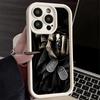 Phone Case for iPhone 17 Air 16E 15 16 Pro Max Grim Reaper Skeleton Funny Style Cover 14 Plus 13 12 Mini Soft Shell Silicone Fun