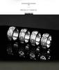 Rotating Diamond-Studded Star Gear Ring for Men and Women - Couple's Full Diamond Pinky Ring