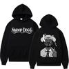 Sudadera con capucha gráfica del rapero Snoop Dogg