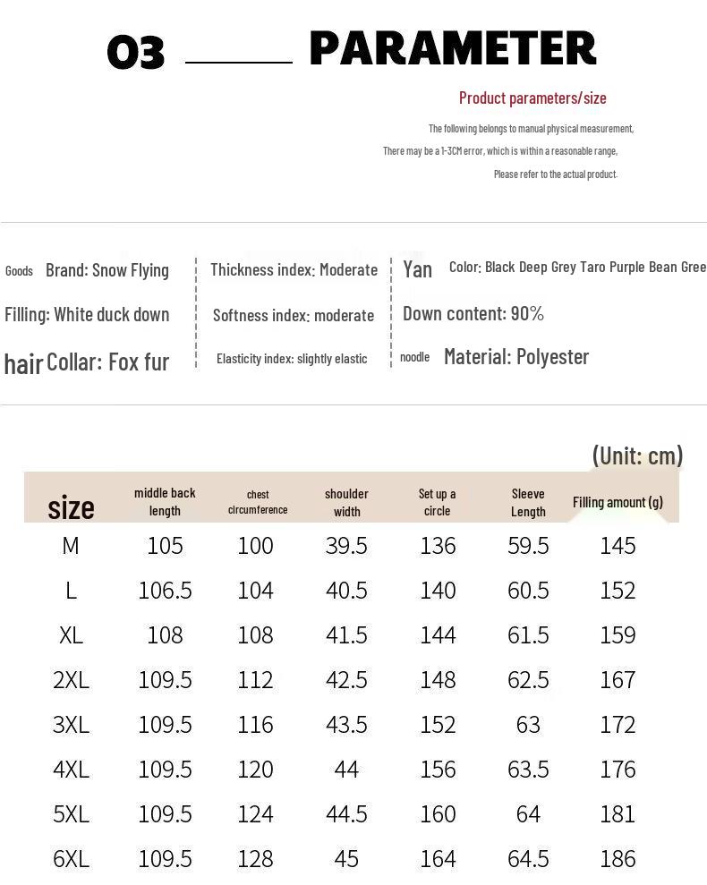 Dámská dlouhá péřová bunda s kapucí a límcem z liščí kožešiny