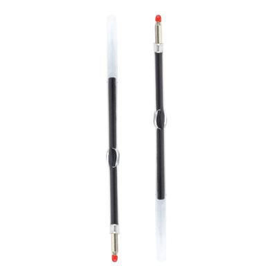Pack Of 100 Beadable Pen Refills Black/Blue Inks Beadable Ballpoint Pen Refills 1.0mm Tip Smooth To Write Quick Drying