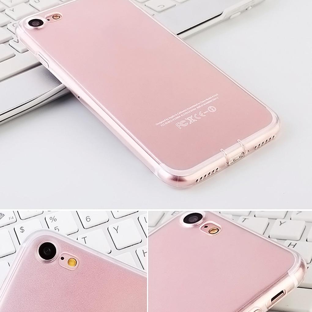 Phone Case Dust-proof Transparent TPU Phone Cover