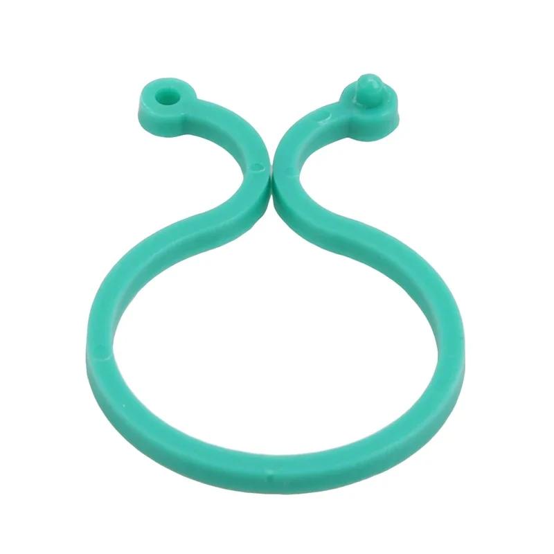 50/100 Adet Bahçe Bitki Tutucu Kafes Klipsleri Asma Sebze Yeni Domates Yetiştirme Dik Bahçe Bitki Standı Aracı