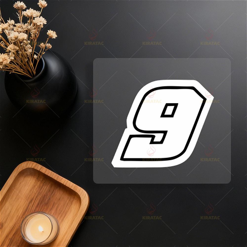 

1 шт. Белая наклейка с номером автомобиля 0-9, водонепроницаемая, для окна автомобиля, переднего крыла мотоцикла, шлема, топливного бака, обтекателя, скутера, виниловая наклейка S-High 5cm