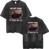 Hilary Duff The Lucky Me Tour  Vintage Washed Tshirt Fashion Aesthetic Short Sleeve Tshirts Men Women Casual Loose T Shirt