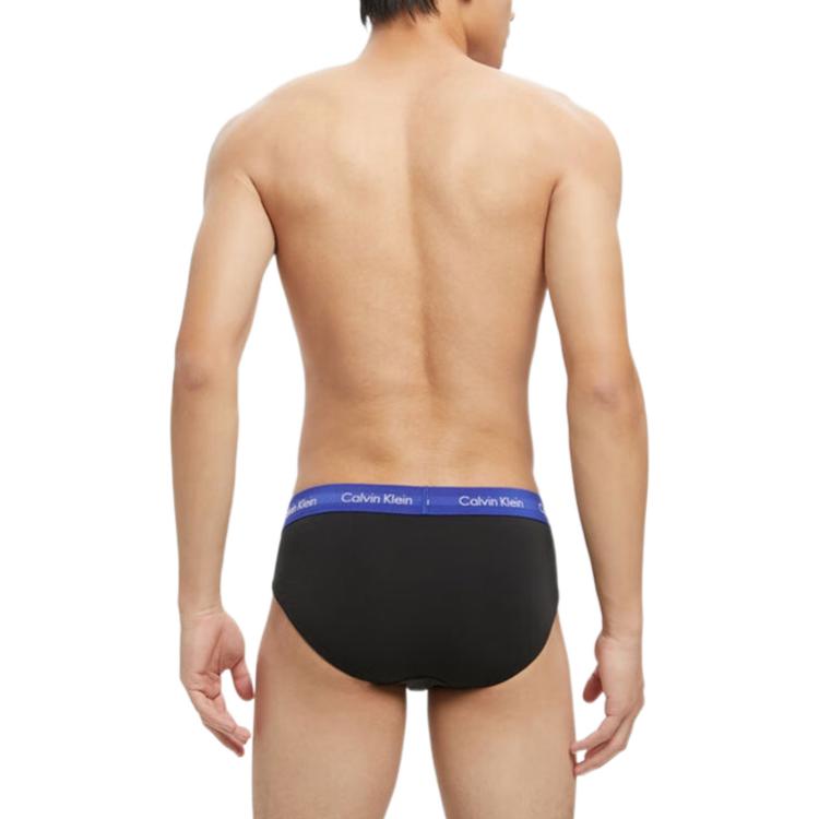 Calvin Klein Mid-Rise Letter Pattern Triangle Underwear 3-Pack Men underwear U2661-1WA