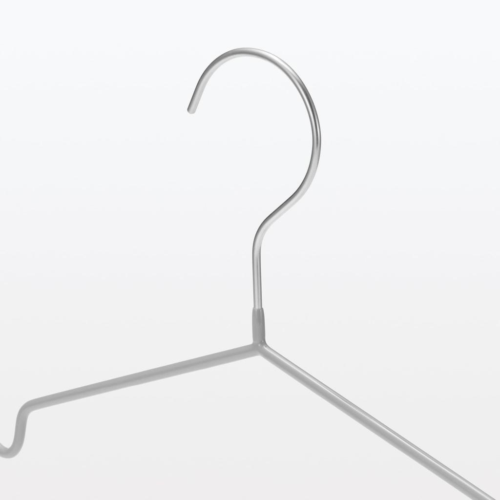 MUJI 41cm Set of 83857868 Non-Slip Hangers, Approx. Wide, 10,