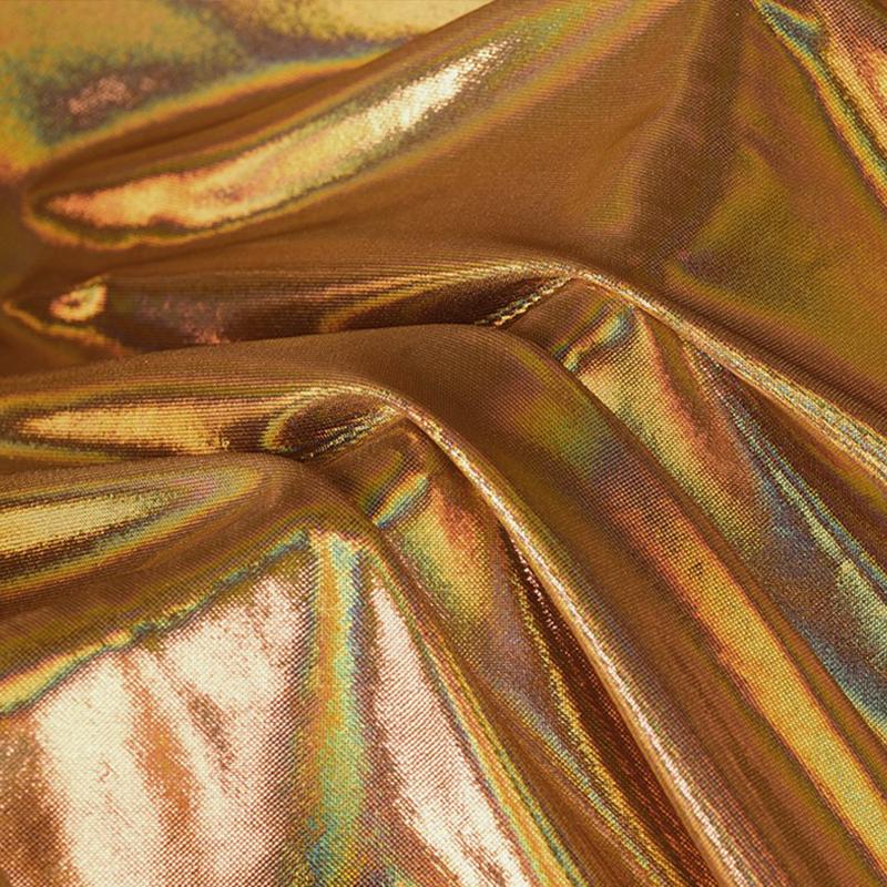 Glitter Laser Fabric Soft Shiny Liquid Iridescent Holographic Cloth DIY Sewing Stage Costume Wedding Party Background