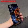 2DFlat Samsung Phone Case Fox In Mirror Night Forest Applicable To Galaxy S23 S24 S25ULTRA S26 A12 A14 A15 A16 A54 A55