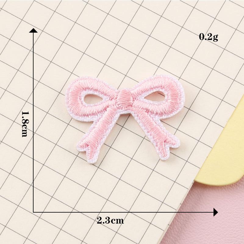 Sticketikett Pentagramm Bogen selbstklebender Patch Aufkleber Kleidungszubehör Abzeichen selbstklebender Stickstoffaufkleber