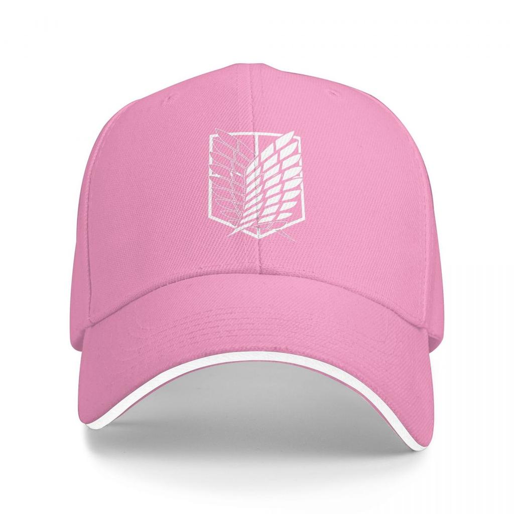 Unisex Baseball Hats Attack On Titan Anime Logo Outdoor Streetwear Summer Sports Baseball Caps Hip Hop Cap Casquette Hats