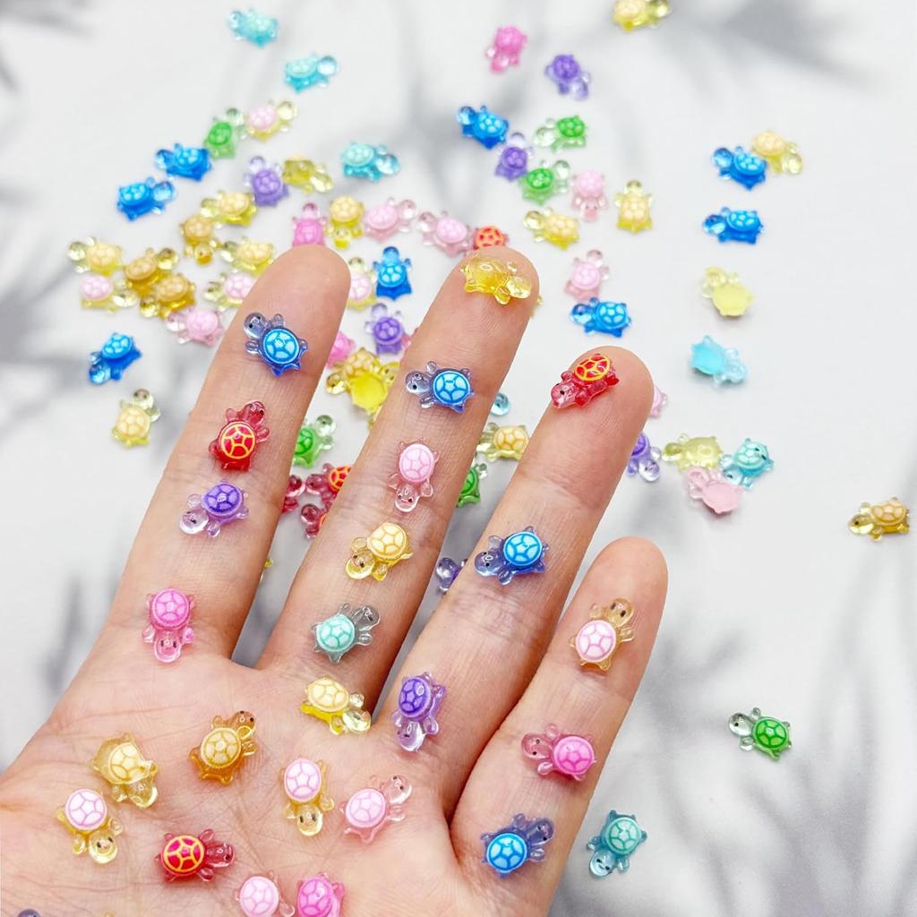 Glow In The Dark Mini Ducks, Luminous Miniature Duck Figurines for Fairy Garden Terrarium, Moss Landscape Home Decor