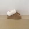 Genuine Leather Women's Suede Snow Boots: Thick-Soled and Warm for Winter
