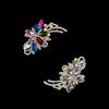 Elegant Women's Crystal Brooch: Anti-exposure Corsage Pin with Diamond Accents
