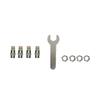 4Pcs Car Tire Pressure Monitor Valve Stem Caps Tire Pressure Monitor Sensor Indicator Set