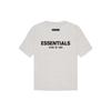 Fear of God Essentials SS22 Embossed Logo Crew Neck T-Shirt Men Tops Light-Oatmeal FOG-SS22-904