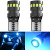 2X W5W 194 168 T10 18SMD 2015 Canbus LED Bulbs 12V For Car License Plate Light Interior Dome lights Reading Lamp 6000K White Red Bulbs 7
