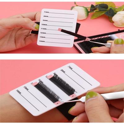 New with Belt Eyelash Show Board Acrylic Adjustable Eyelash Extension Organizer Eyelash Holder